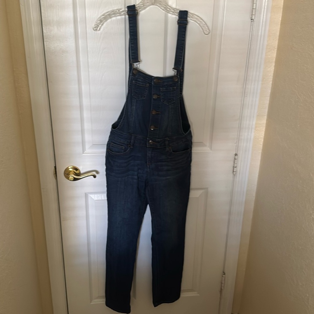 Dark blue denim overall size S